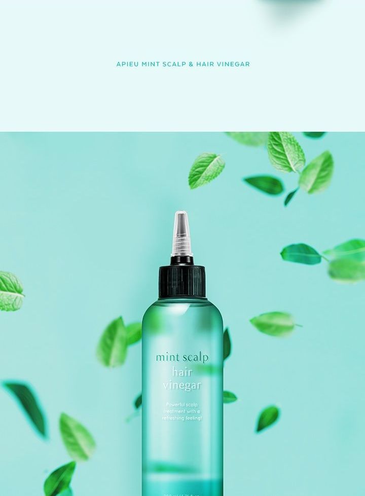 A’PIEU - Mint Scalp Hair Vinegar, 200ml, 235 g, 8809643538664