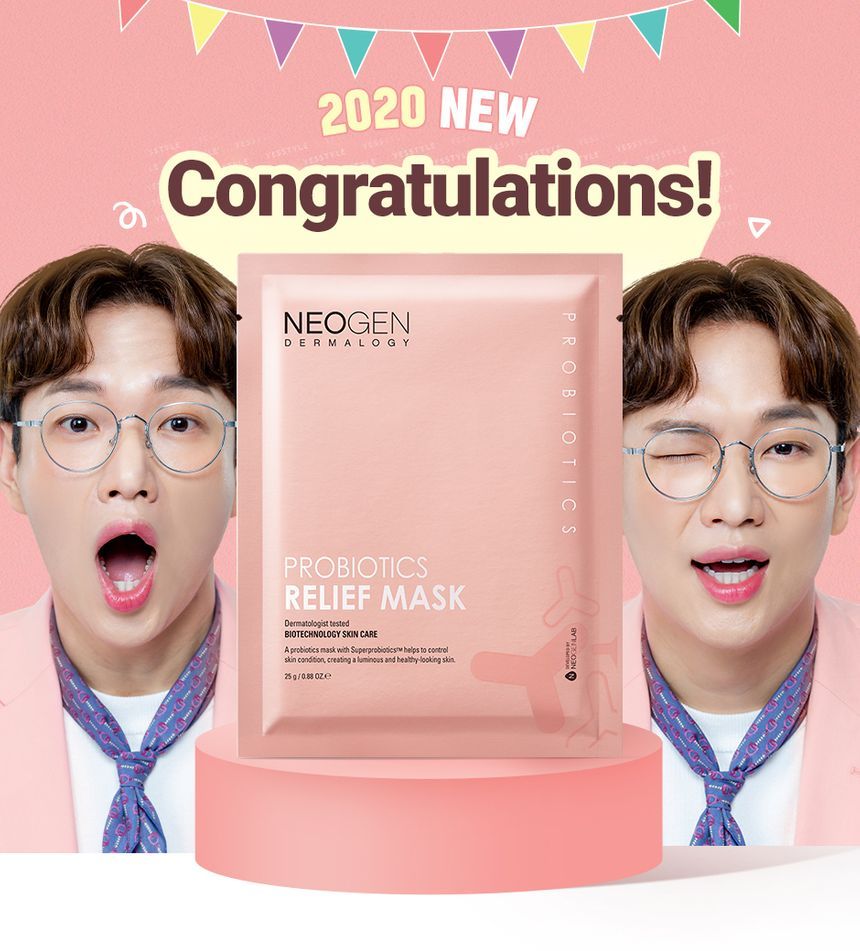 NEOGEN - Probiotics Relief Mask Set, 25g x 5 pcs, 187 g, 8809653240588