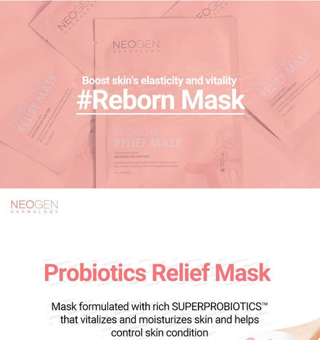 NEOGEN - Probiotics Relief Mask Set, 25g x 5 pcs, 187 g, 8809653240588