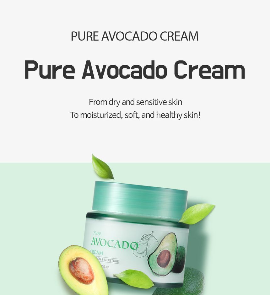 esfolio - Pure Avocado Cream, 50ml, 103 g, 8809589391682