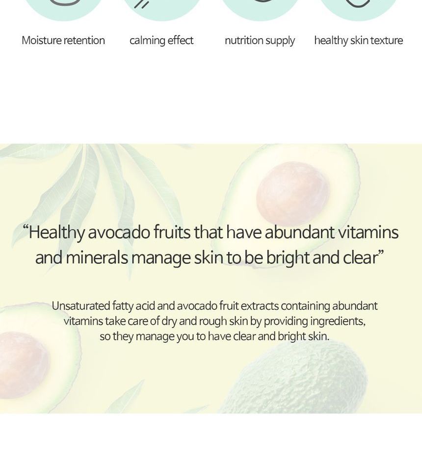 esfolio - Pure Avocado Cream, 50ml, 103 g, 8809589391682