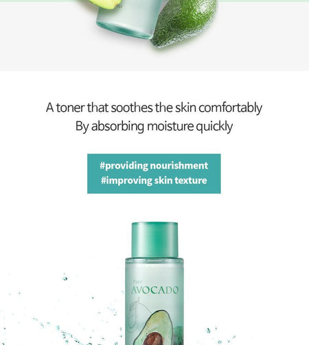 esfolio - Pure Avocado Toner, 160ml, 217 g, 8809386886404