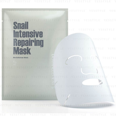 DermaElements - Snail Intensive Repairing Mask 4 pcs, 4 pcs, 240 g, 4897059270746