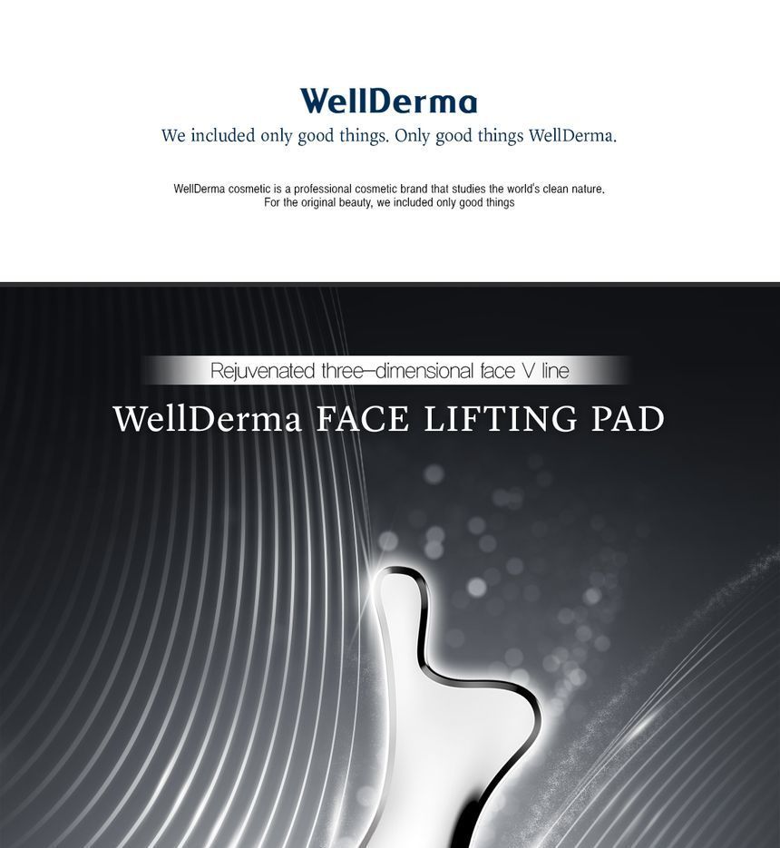 WellDerma - Face Lifting Pad, 1 pc, 284 g, 8809502180812