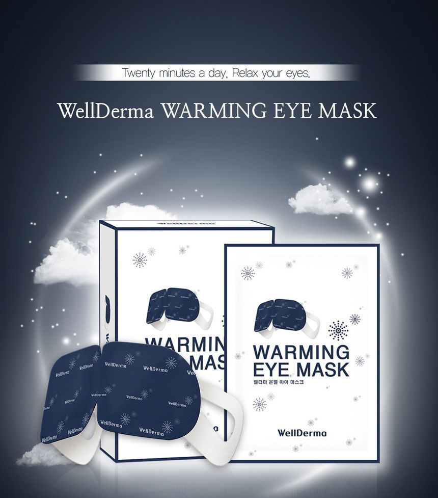 WellDerma - Warming Eye Mask Set, 10 pcs, 156 g, 8809502181529