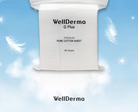 WellDerma - G Plus Premium Pure Cotton Sheet, 165 pcs, 118 g, 8809502183714