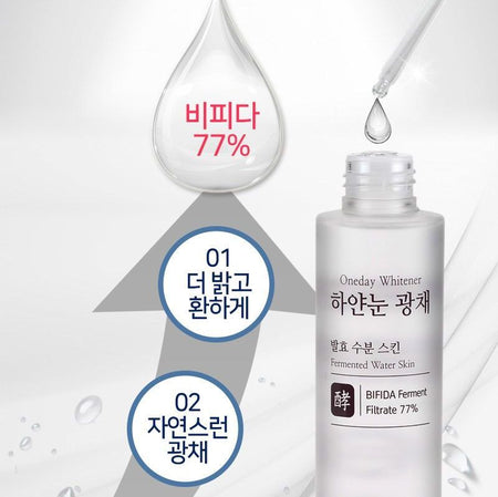 Nella - Oneday Whitener White Snow Fermented Water Skin, 150ml, 380 g, 8809588580001