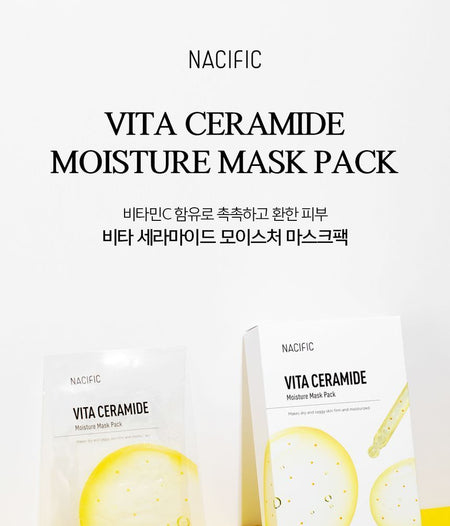 Nacific - Vita Ceraminde Moisture Mask Pack Set, 1 set, 385 g, 8809517462088