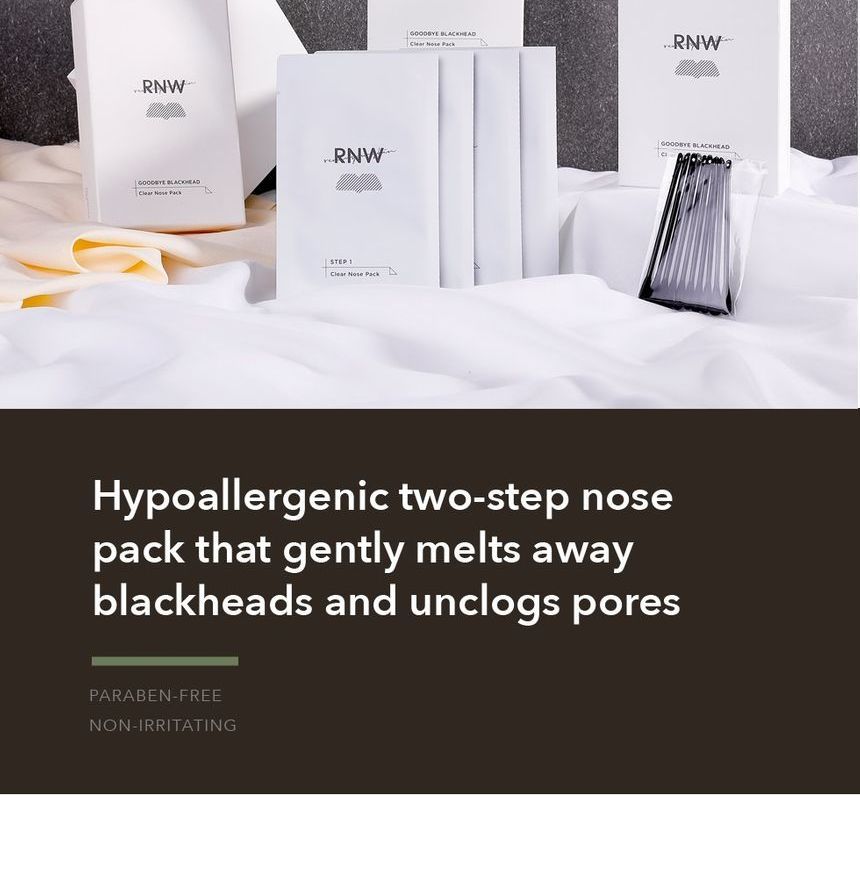 RNW - 2-Step Clear Nose Pack Set, 5 sets, 97 g, 8809635330238