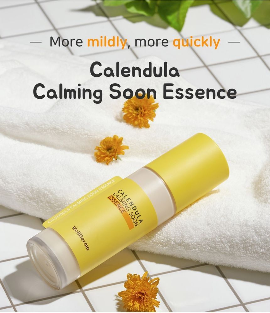 WellDerma - Calendula Calming Soon Essence, 100ml, 188 g, 8809502183844