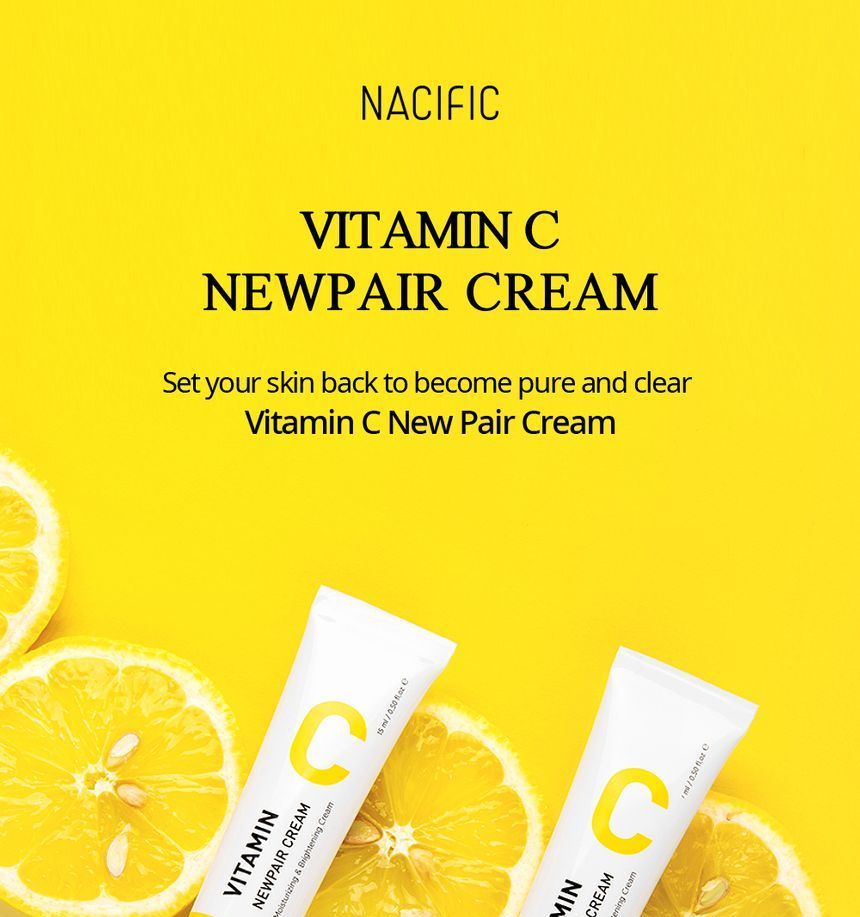 Nacific - Vitamin C Newpair Cream, 15ml, 24 g, 8809517461951