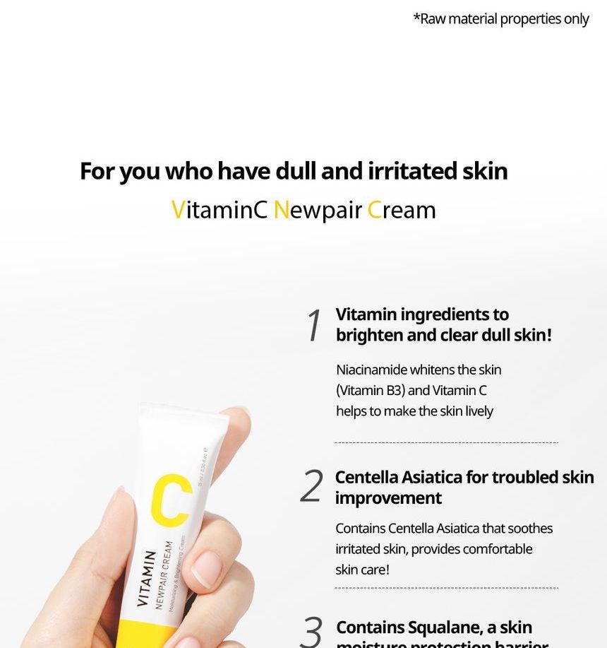 Nacific - Vitamin C Newpair Cream, 15ml, 24 g, 8809517461951
