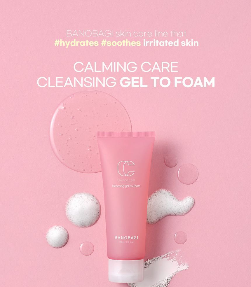 BANOBAGI - Calming Care Cleansing Gel To Foam, 100ml, 144 g, 8809486362693