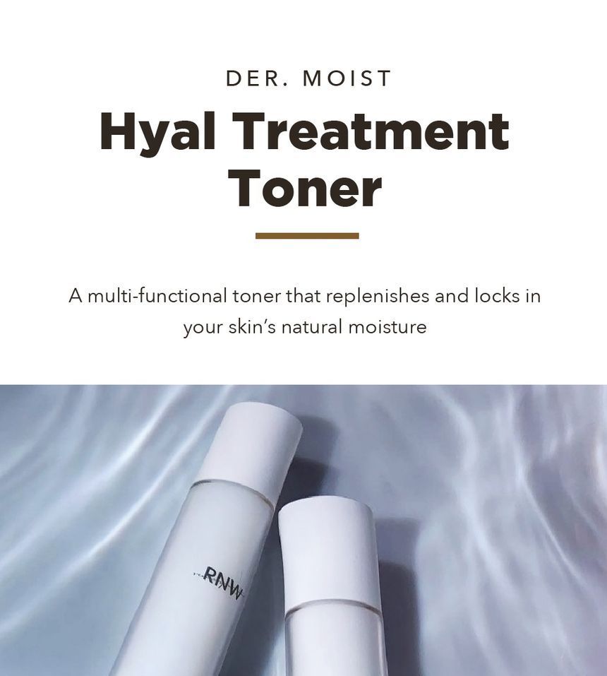 RNW - DER. MOIST Hyal Treatment Toner, 125ml, 243 g, 8809635330009