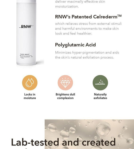 RNW - DER. MOIST Hyal Treatment Toner, 125ml, 243 g, 8809635330009