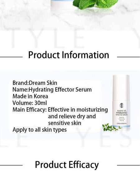 Dream Skin - Element 100 Hydrating Effector Serum, 30ml , 50 g, 8809151584153