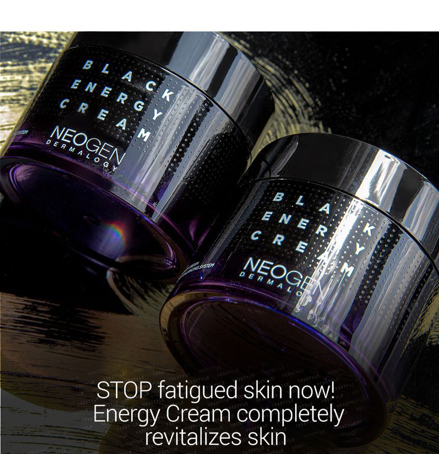 NEOGEN - Dermalogy Black Energy Cream, 80ml, 205 g, 8809653243411