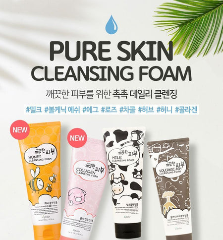 esfolio - Pure Skin Honey Cleansing Foam, 150ml, 185 g, 8809589392603