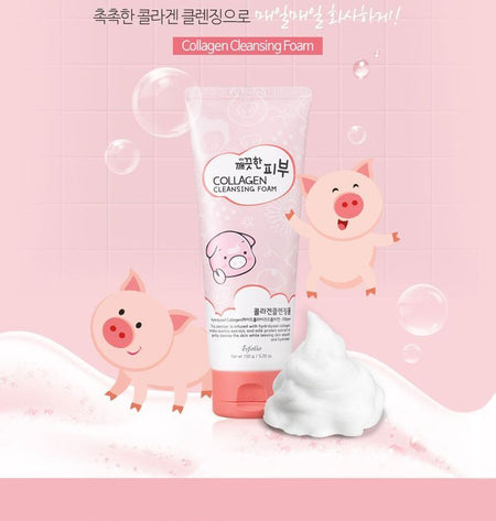 esfolio - Pure Skin Collagen Cleansing Foam, 150ml, 190 g, 8809589392597