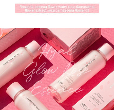 NEOGEN - Dermalogy Hyal Glow Rose Essence, 160ml, 272 g, 8809653244043