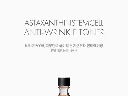 GRAYMELIN - Astaxanthin Stemcell Toner, 130ml, 304 g, 8809321483484