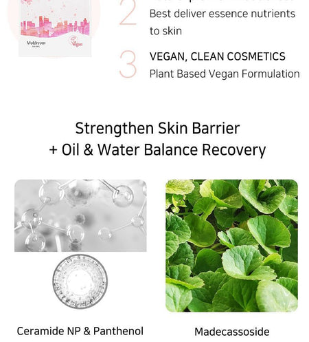 Muldream - Vegan Green Mild All In One Mask Set, 25ml x 10 pcs, 339 g, 8809443284235