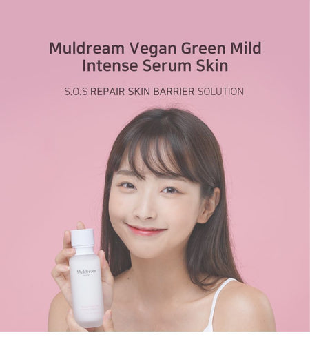 Muldream - Vegan Green Mild Intense Serum Skin, 110ml, 326 g, 8809443284044