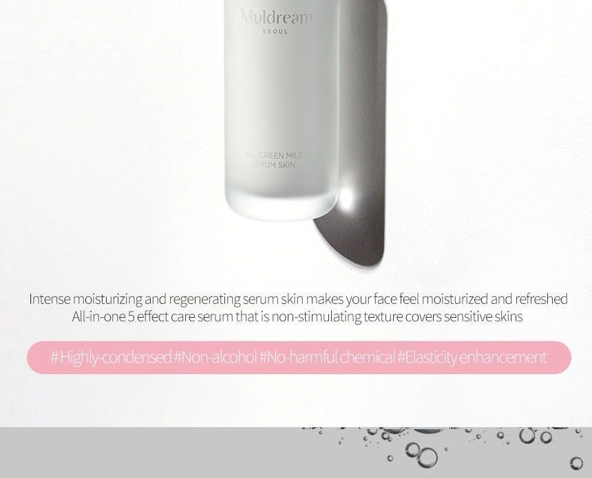 Muldream - All Green Mild Serum Skin, 110ml, 350 g, 8809328354992