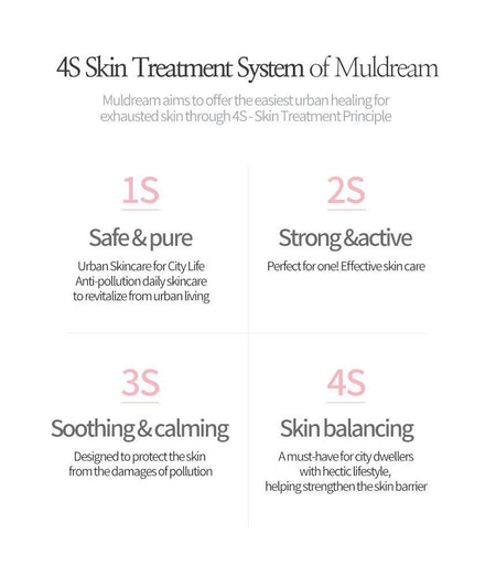 Muldream - All Green Mild Facial Cream, 60g, 226 g, 8809328355029