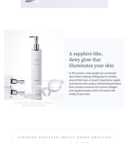 WellDerma - Sapphire Collagen Impact Hydro Emulsion, 100ml, 299 g, 8809502183899
