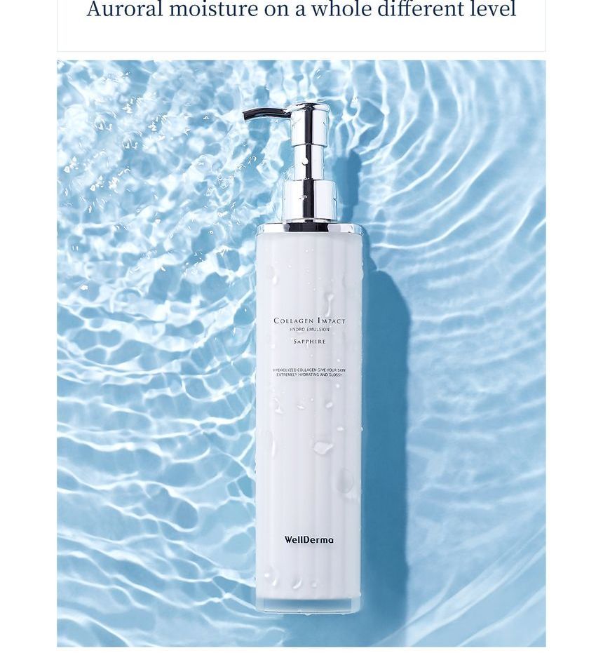 WellDerma - Sapphire Collagen Impact Hydro Emulsion, 100ml, 299 g, 8809502183899