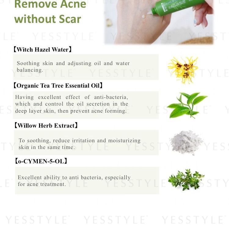 SOFNON - Tsaio Tea Tree Control Acne Gel, 20g, 34 g, 4712815151704