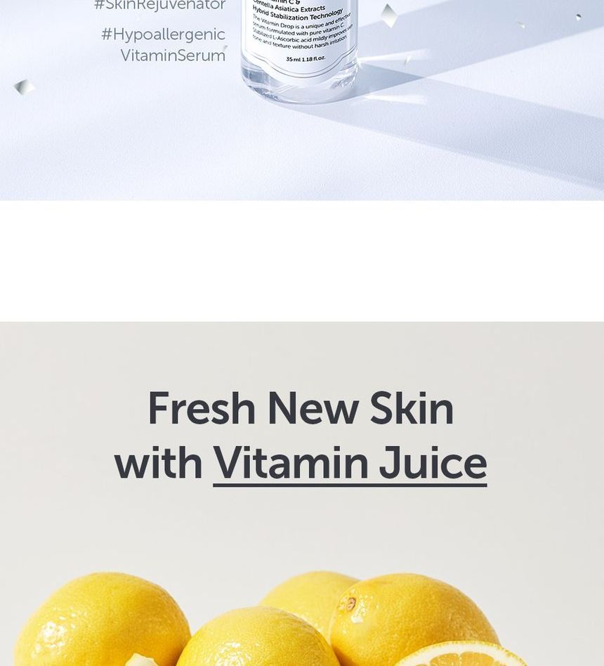 Dear, Klairs - Freshly Juiced Vitamin Drop, 35ml, 71 g, 8809115025050