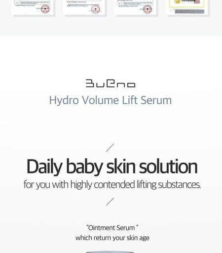 Bueno - Hydro Volume Lift Serum, 40ml, 164 g, 8809109689459