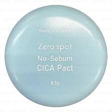 Today’s Cosme - Zero Spot No-Sebum CICA Pact, 8.5g, 59 g, 4560461862617