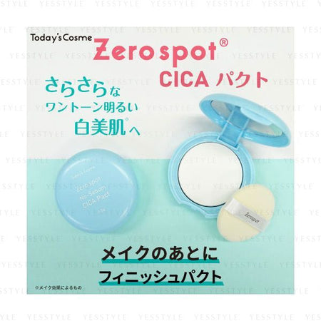 Today’s Cosme - Zero Spot No-Sebum CICA Pact, 8.5g, 59 g, 4560461862617