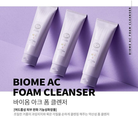 JUICE TO CLEANSE - Biome AC Foam Cleanser, 150g , 185 g, 8809634850089