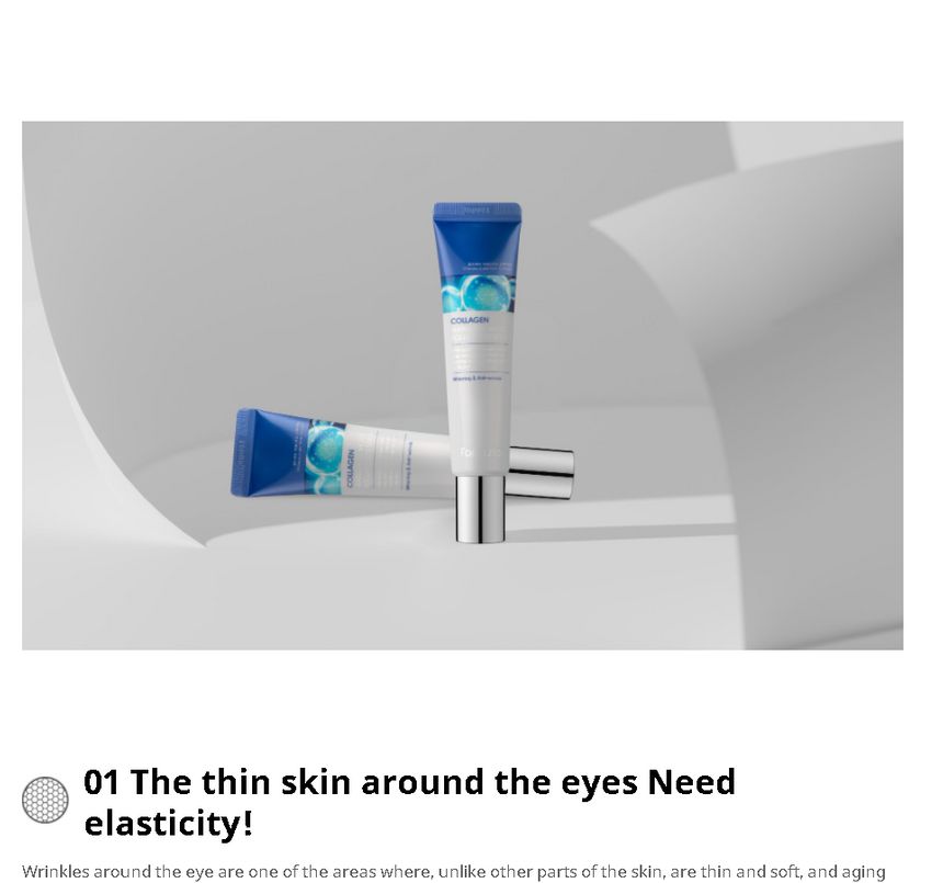 Farm Stay - Collagen Water Full Moist Rolling Eye Serum, 25ml, 50 g, 8809480772504