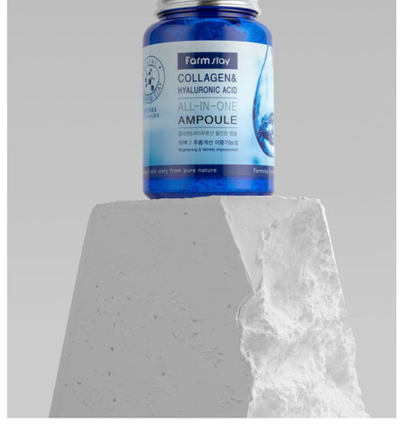 Farm Stay - Collagen & Hyaluronic Acid All-In-One Ampoule, 250ml, 331 g, 8809469770002
