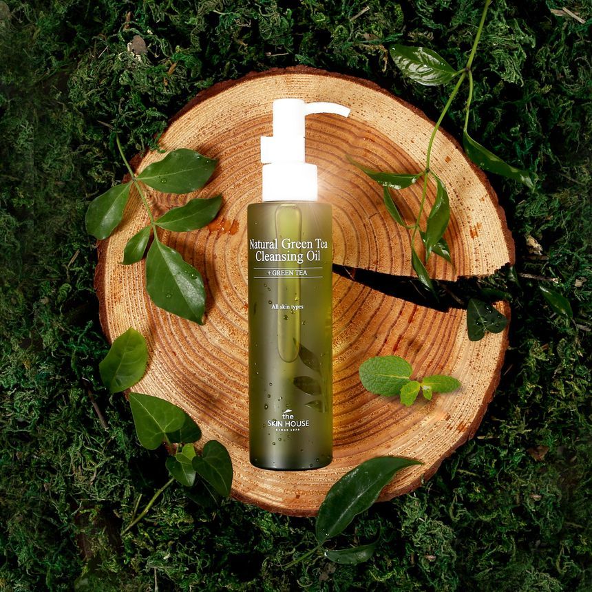 the SKIN HOUSE - Natural Green Tea Cleansing Oil, 150ml, 201 g, 8809080823385