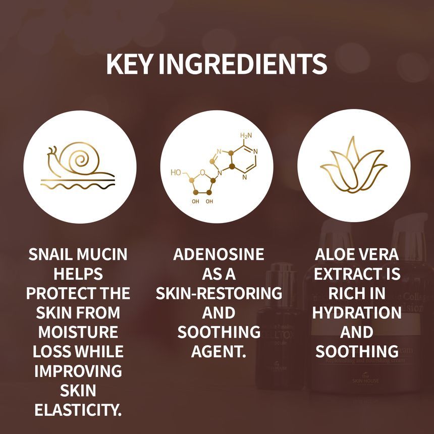 the SKIN HOUSE - Wrinkle Snail System Cream JUMBO, 100ml, 194 g, 8809080821176
