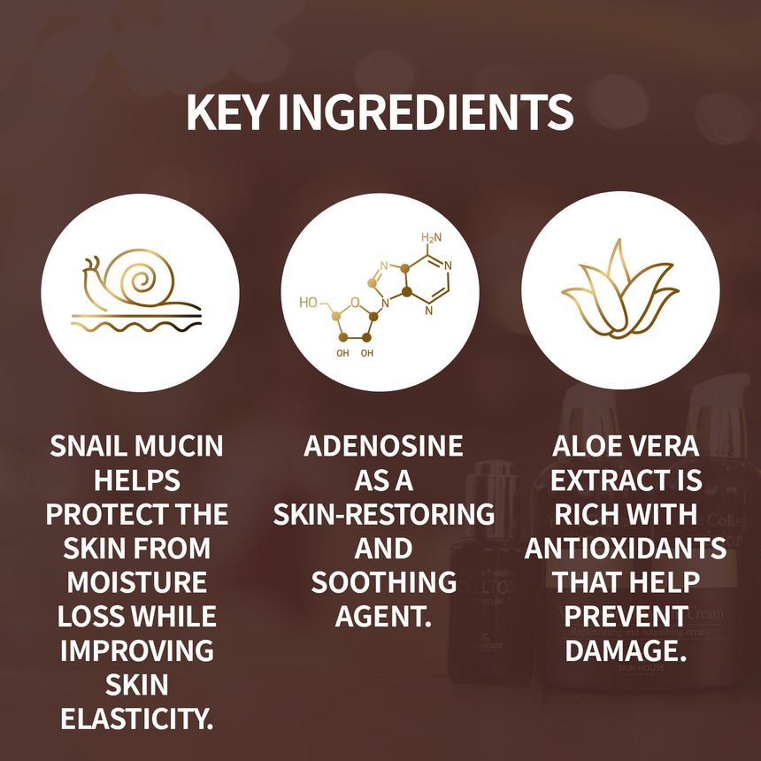 the SKIN HOUSE - Wrinkle Snail System Cream JUMBO, 100ml, 194 g, 8809080821176
