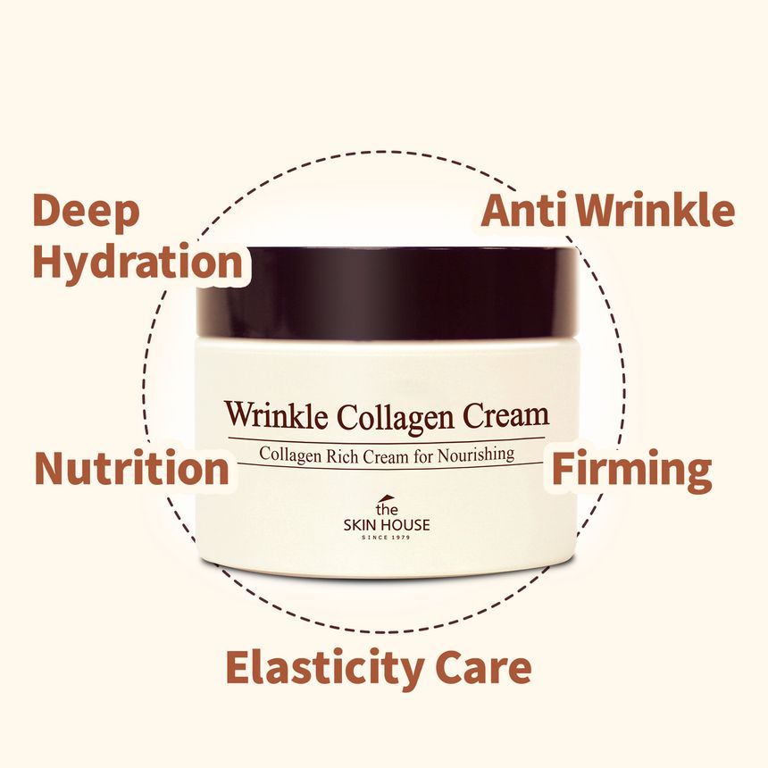 the SKIN HOUSE - Wrinkle Collagen Cream, 50ml, 112 g, 8809080822241