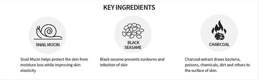 the SKIN HOUSE - Black Snail Bubble Mask, 100ml, 182 g, 8809080823217