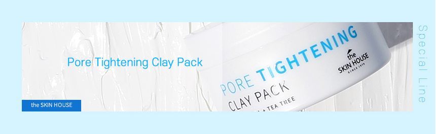 the SKIN HOUSE - Pore Tightening Clay Pack, 100ml, 154 g, 8809080823453