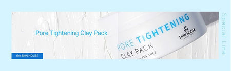 the SKIN HOUSE - Pore Tightening Clay Pack, 100ml, 154 g, 8809080823453