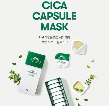 VT - Cica Capsule Mask Set, 1 set, 192 g, 8809695670329