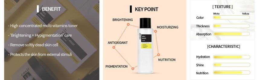 coxir - Vita C Bright Toner, 150ml, 201 g, 8809080826263