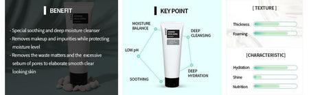 coxir - Ceramide Micro Derma Cleanser, 120ml, 142 g, 8809080826379