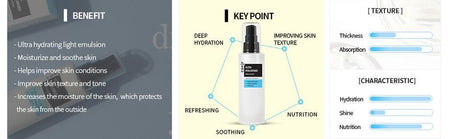 coxir - Ultra Hyaluronic Emulsion, 100ml, 142 g, 8809080826225